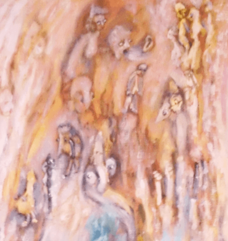 Blue Clown Tree view 2